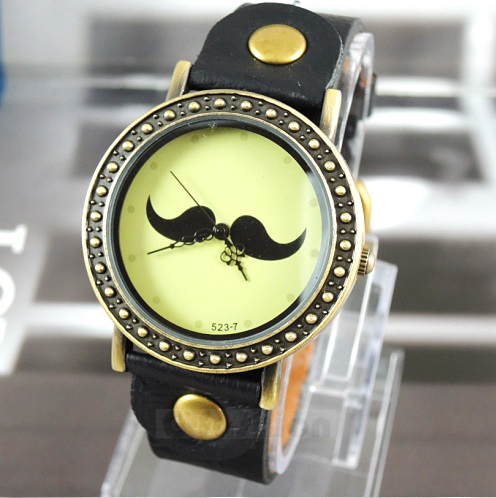 ΔΕΡΜΑΤΙΝΟ ΡΟΛΟΙ MOUSTACHE