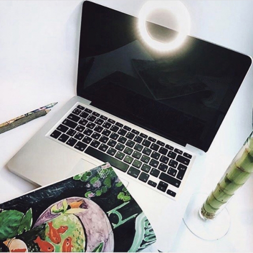 SELFIE LED RING ΜΕ USB ΚΑΙ ΦΟΡΤΙΣΤΗ